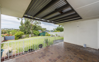 Back verandah - before