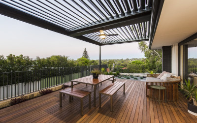 Back verandah - after