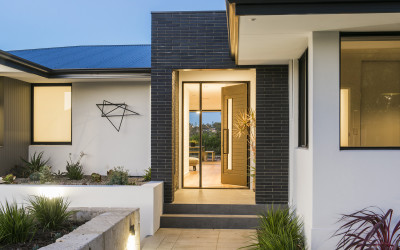 Front entrance - after