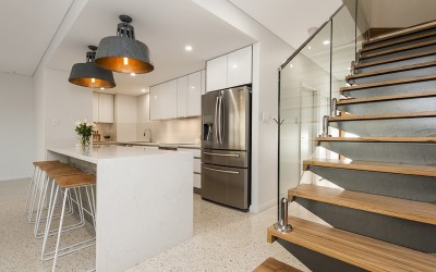 Kitchen from stairs